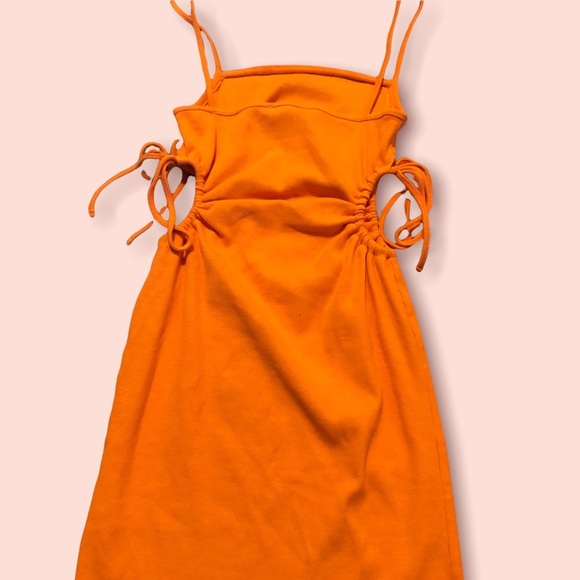 ZARA CUT OUT RIB DRESS - Picture 9 of 10